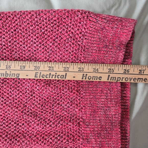 LOFT Red Knit Sweater - Picture 6 of 7